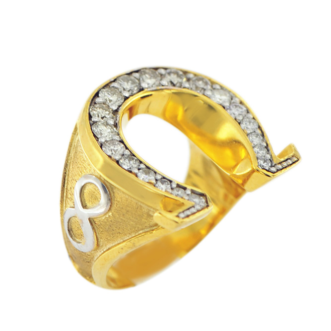 1JDR9400 - 2ct Diamond Omega Ring